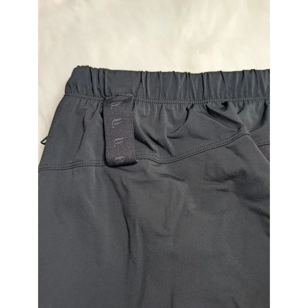 Fabletics Athletic Shorts Men Large Black 7 Inch Inseam Zipper Pocket SO2252189